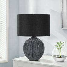 Load image into Gallery viewer, Lighting, Table Lamp, Ceramic, Contemporary - Black
