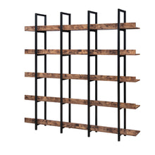 Load image into Gallery viewer, Vintage Industrial 5 Tier Bookcase
