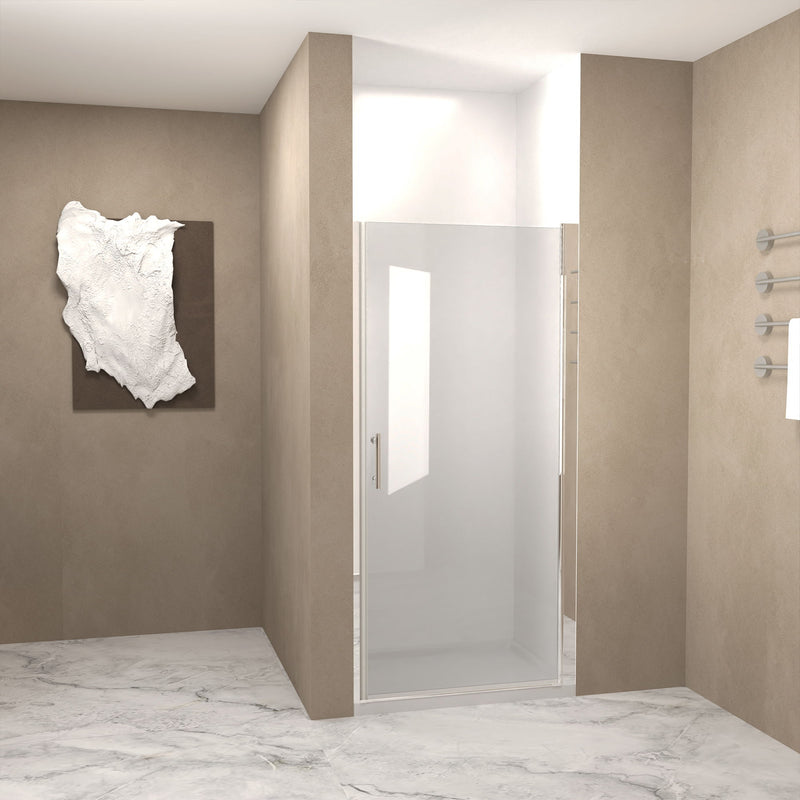 Shower Door With Glass And Explosion Proof Safety Film