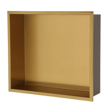 Load image into Gallery viewer, Stainless Steel Shower Niche With Seamless Design For Bathroom Storage
