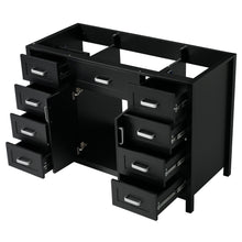 Load image into Gallery viewer, Bathroom Vanity Cabinet Only With 2 Soft Close Doors And 8 Drawers
