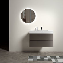 Load image into Gallery viewer, Alice - Bathroom Vanity With Sink, Large Storage Wall Mounted Floating Bathroom Vanity For Modern Bathroom, One-Piece Sink Basin Without Drain And Faucet
