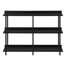 Load image into Gallery viewer, Frame Console Table With Three Shelves - Black
