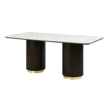 Load image into Gallery viewer, Clayten - Engineered Marble Top Dining Table - Marble
