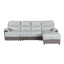 Load image into Gallery viewer, Kia - Sectional With Power And USB - Beige / Brown
