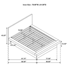 Load image into Gallery viewer, Tokyo - LED Panel Bed With Structured Headboard
