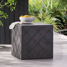Load image into Gallery viewer, Outdoor Lightweight Concrete, Side Table - Copper
