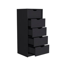Load image into Gallery viewer, 5 Drawer Standard Chest - Black
