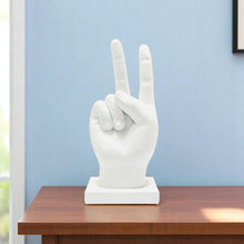 Load image into Gallery viewer, Hand Tabletop Sculpture (568393) - White
