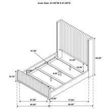 Load image into Gallery viewer, Ian - Upholstered Bed
