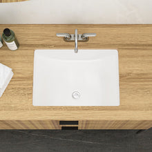 Load image into Gallery viewer, Modern Ceramic Undermount Bathroom Sink With Overflow, High Quality
