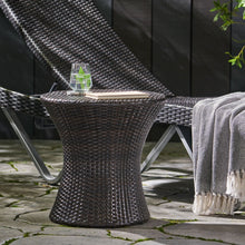 Load image into Gallery viewer, Thrive - Hourglass Rattan Table With No Glass Top
