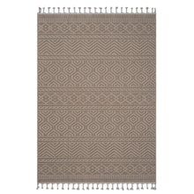 Load image into Gallery viewer, Guros - 8' X 10' Geometric Indoor / Outdoor Area Rug - Mocha
