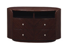 Load image into Gallery viewer, Cabinet Enclosed Storage TV Stand - Dark Brown
