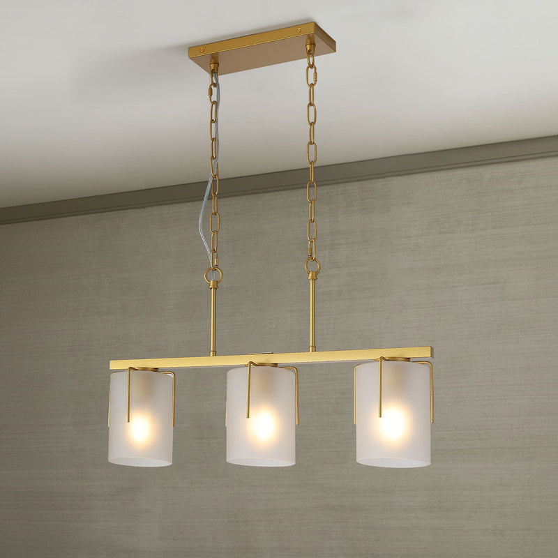 Adjustable Cylindrical Pendant Light