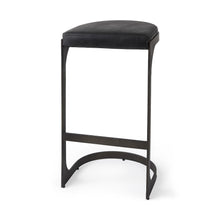 Load image into Gallery viewer, Iron Backless Bar Chair - Black
