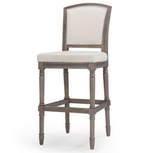 Load image into Gallery viewer, Stool With Upholstered Seat And Back
