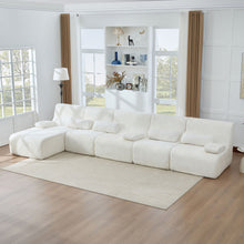 Load image into Gallery viewer, Oversized Sectional Sofa, Living Room Seating With Modular Design
