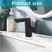 Load image into Gallery viewer, Modern Smart LED Bathroom Faucet With Temperature Digital Display And Pull Down Sprayer
