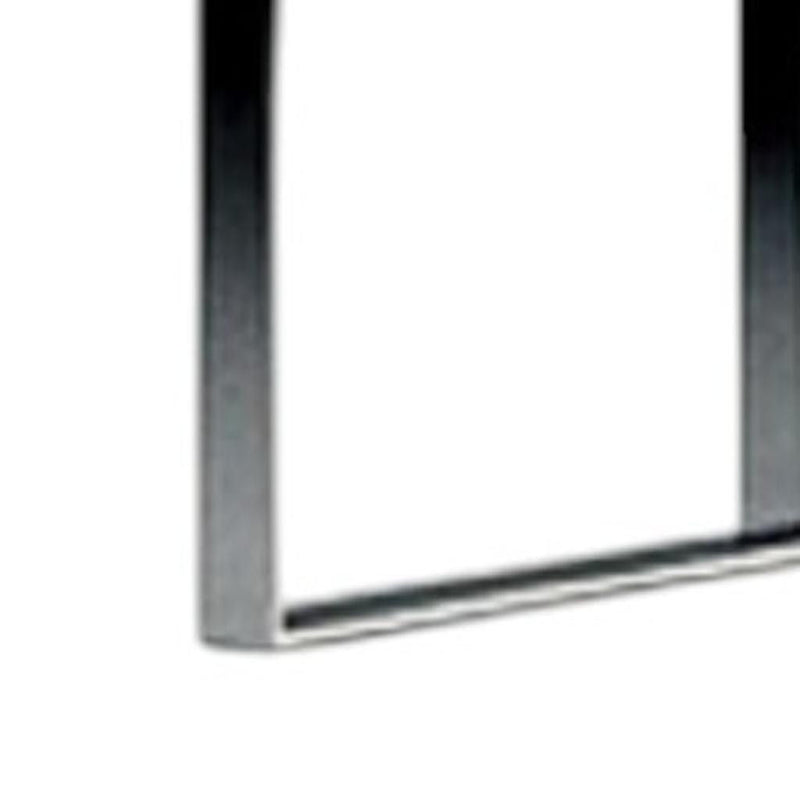 Three Tier Etagere Bookcase (555012) - White / Silver