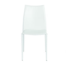 Load image into Gallery viewer, Leather Dining Side Chairs (Set of 2) - White
