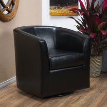 Load image into Gallery viewer, Melodize - Swivel Club Chair With Barrel Shape Design
