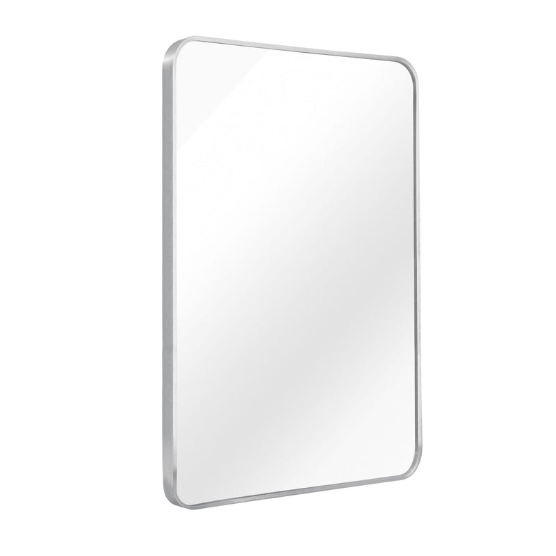 36" Aluminum Framed Accent Mirror - Clear