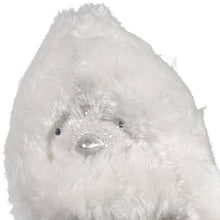 Load image into Gallery viewer, Fabric Bird Christmas Figurine (552218) - White / Silver
