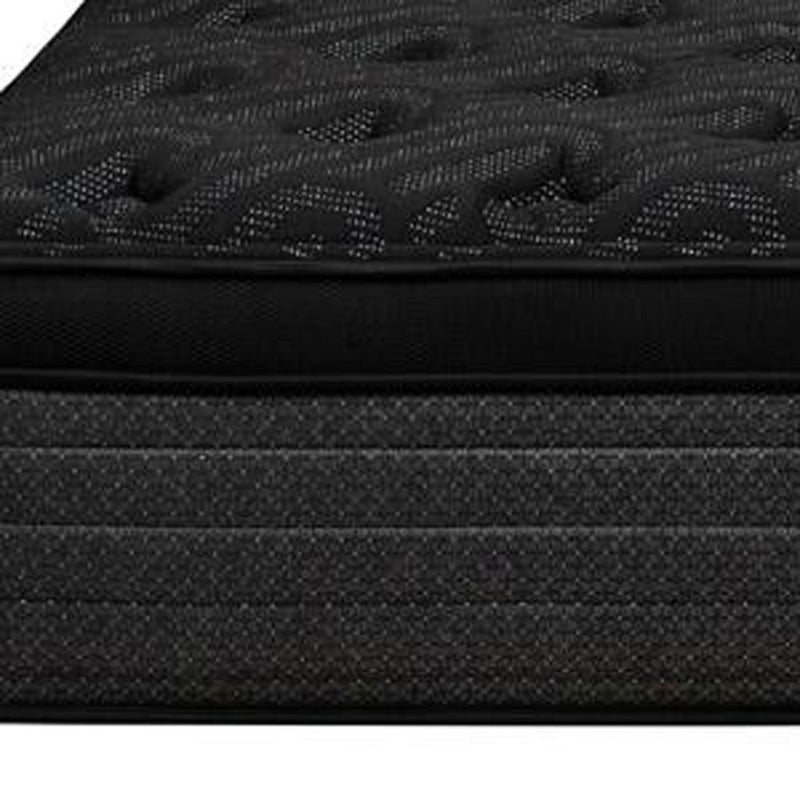 Copper Infused Gel Memory Foam Plush Euro Top Hybrid Mattress - Full Double