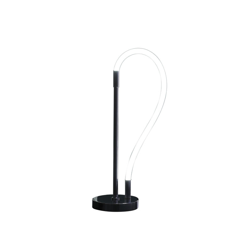 Bedside LED Table Lamp - Silver