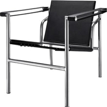 Load image into Gallery viewer, Stainless Steel Arm Chair - Silver / Black
