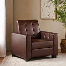 Load image into Gallery viewer, Langseth - Contemporary Tufted Pushback Recliner

