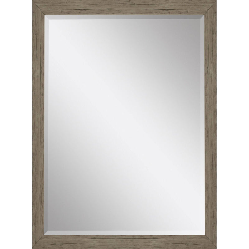 39" Accent Mirror - Light Brown