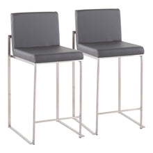 Load image into Gallery viewer, Fuji - Contemporary High Back Counter Stool, Functional Design
