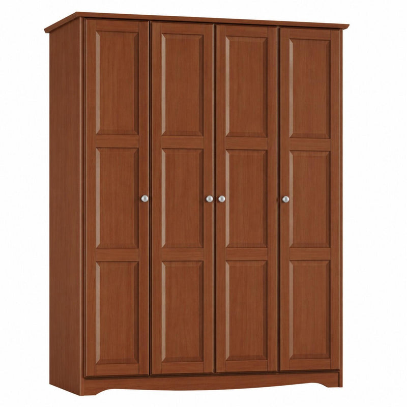 Solid Wood Four Door Combo Dresser (765064) - Coffee