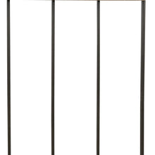 Load image into Gallery viewer, 71" Metal And Solid Wood Four Hooks Freestanding Coat Rack - Black / Brown
