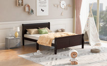 Load image into Gallery viewer, Platform Bed Frame Mattress Foundation Sleigh Bed With Headboard / Footboard / Wood Slat Suppor
