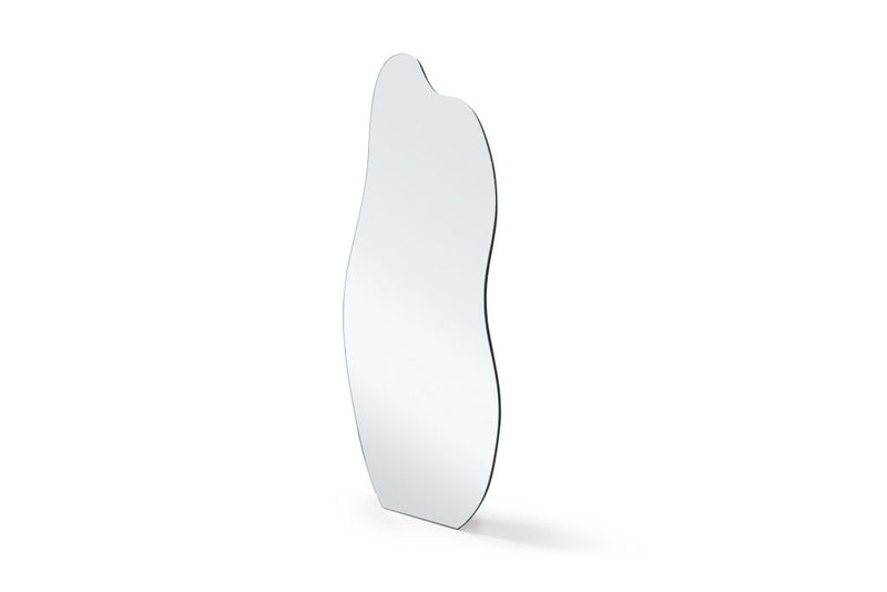 Abstract Freestanding Frameless Accent Mirror Accent - Clear