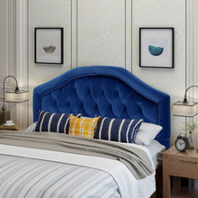 Load image into Gallery viewer, Kaarina - Contemporary Tufted Fabric Headboard
