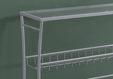 Load image into Gallery viewer, Accent Console Table For Entryway, Contemporary &amp; Modern - Silver
