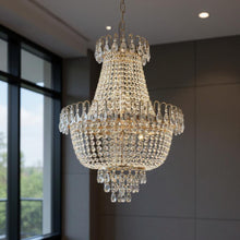 Load image into Gallery viewer, Metal Chandelier Ceiling Light - Gold
