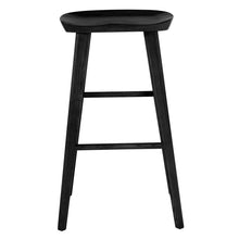 Load image into Gallery viewer, Backless Bar Height Bar Chair - Black
