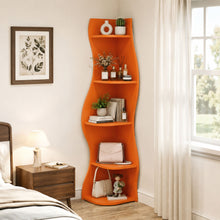 Load image into Gallery viewer, 5 Tier S - Shaped Corner Shelf For Living Room
