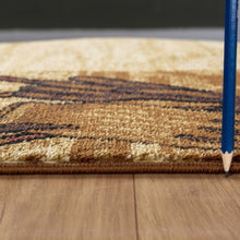 Load image into Gallery viewer, Tribes - 5'3" X 7'3" Southwest Area Rug Polypropylene - Beige
