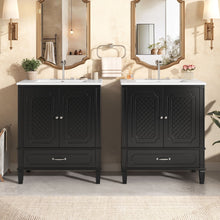 Load image into Gallery viewer, Bathroom Vanity With Sink, Soft Closing Door, Multi Functional Storage
