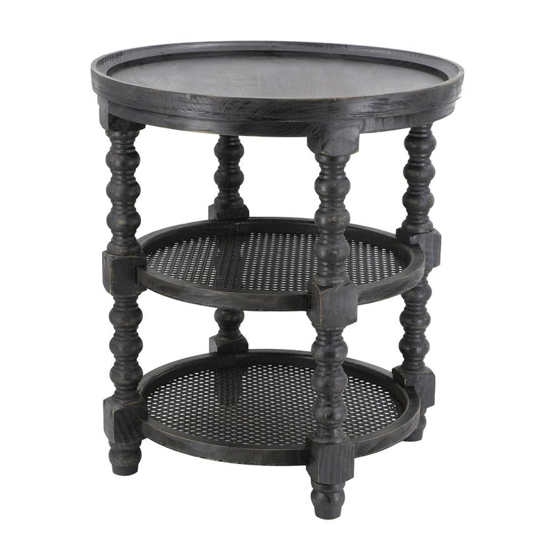 Round 3 Tiered Side Tabel, End Tabel For Lving Room Bedroom Entryway