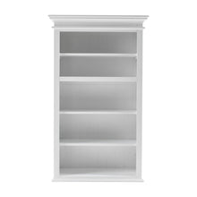 Load image into Gallery viewer, Adjustable Four Tier Bookcase (397126) - White
