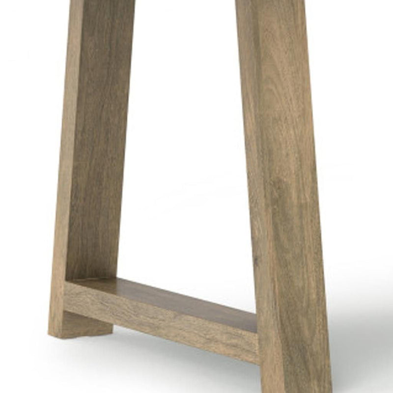 Solid Wood Dining Table - Gray