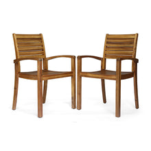 Load image into Gallery viewer, Outdoor Dining Chair, Stacking Design For Patio
