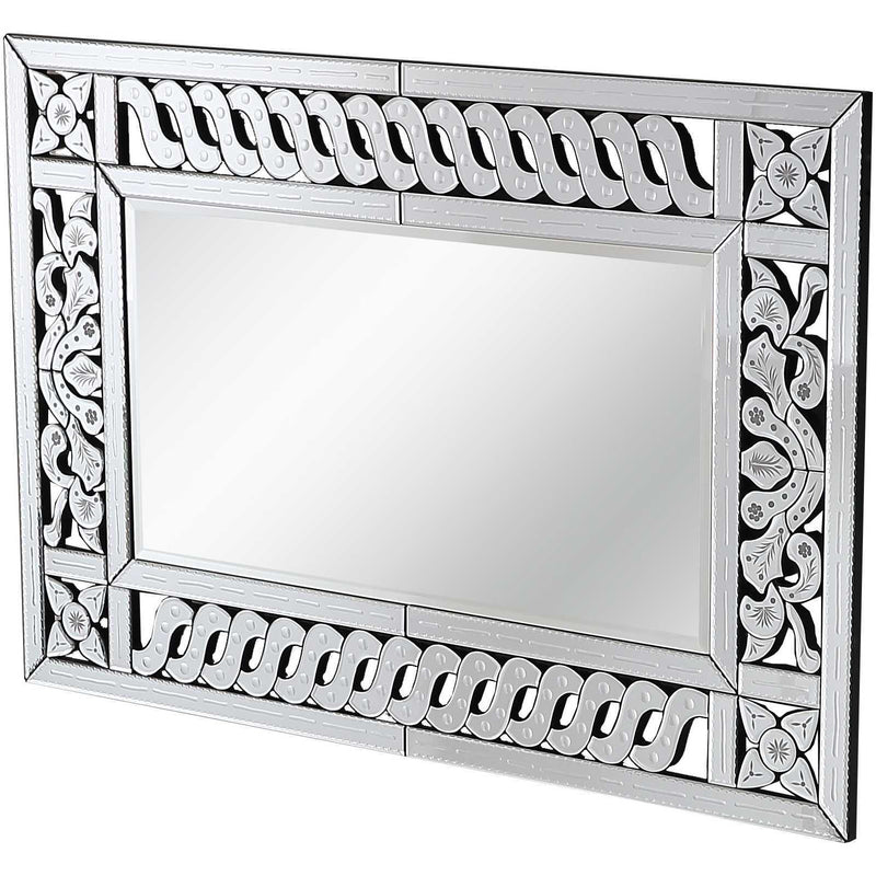 32" Framed Accent Mirror - Clear